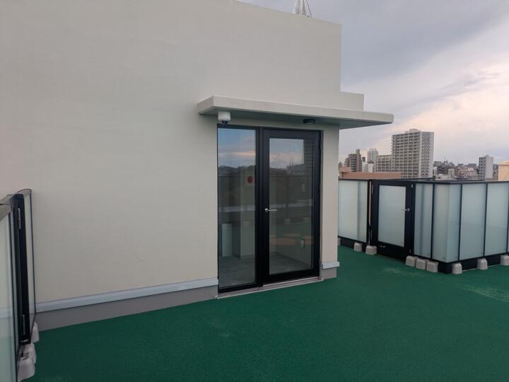 屋上ドッグラン