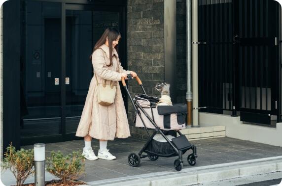 ペットカート置場