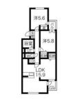画像2(間取り)